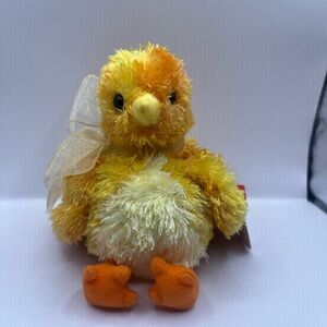 Ty Beanie Baby. Chickie the Easter Chick. Born in 2001. Vintage